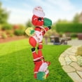 thumbnail image 1 of Papá Noels Inflable, Papá Noels Trepador De 8.2 Pies Con Luz LED 210T Poliéster A Prueba De Agua IP44 A Prueba De Viento, Con Ventilador Incorporado Para Decoración De, 1 of 7