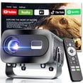 thumbnail image 1 of Proyector con WiFi y Bluetooth, enfoque eléctrico y puntero vertical, soporte 1080P HD 4K, proyector, 1 of 7