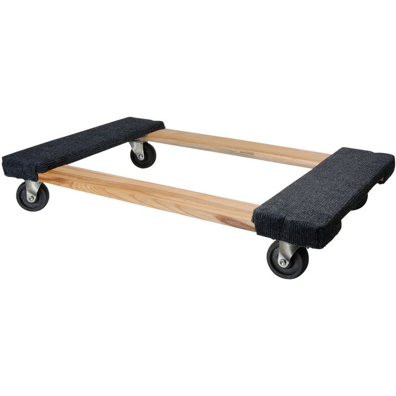 Hardwood Furniture Dolly 2-Pack Capacity 12-by-18 In Details about   1320 Lbs 