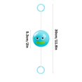 thumbnail image 3 of Meitianfacai Children's Whistle Blowing Flying Flashing String Spinning Candy Hand Eye Exercise Children's Rope Pulling Flashing Yo Yo, 3 of 7
