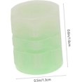 thumbnail image 2 of 48 Pieces Fontanelle Valve Cap Fluorescent Tire Valve Stem Cap Air Tire Lights for Bike Tire Tires Valve Cap, 2 of 5