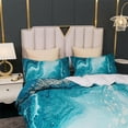 thumbnail image 4 of 3D Marble Simple Abstract Pattern Quilt Cover Set Bedding Set Duvet Cover, 4 of 8