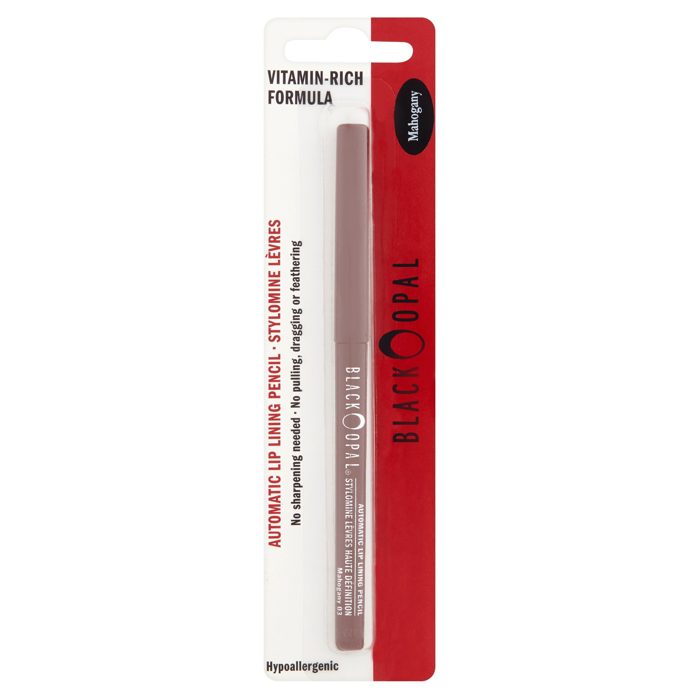Black Opal Mahogany 03 Automatic Lip Lining Pencil, 0.011 oz