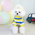 Pet Clothes Rainbow Warm Autumn and Winter Dog Clothes Winter Dog