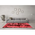 thumbnail image 3 of Ahgly Company Indoor Round Persian Red Bohemian Area Rugs, 6' Round, 3 of 4