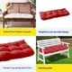 thumbnail image 5 of Cojines para Silla de Patio al Aire Libre, Almohadillas de Asiento de Descanso de Alta Calidad, cómodos, Relleno de Fibra Gruesa, 44 x 19 Pulgadas, 1 Unidad, 5 of 5