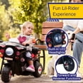 thumbnail image 5 of 3 Wheel Motorcycle Battery Powered Ride On Toy for Kids by Hey! Play!, 5 of 6
