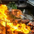 thumbnail image 4 of OUNONA 1 Ensemble Fourchette de Rôtissoire Robuste Bbq Tige de Poulet Accessoires pour Friteuse à Air Chaud pour Grillades en Plein Air Four Rôtissage, 4 of 8