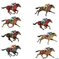 thumbnail image 2 of Beistle 29" Race Horse Props; 16/Pack 52087, 2 of 2