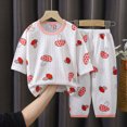 thumbnail image 2 of TOWED22 Toddler Boys Pajamas 2 Piece Long Sleeve Pjs Set Cotton Fall Winter Sleepwear 6-12 Months 12-24 Months 2t 3t 4t 5t 6t 7t 8t 9t Children,Red,2-3 Y, 2 of 5