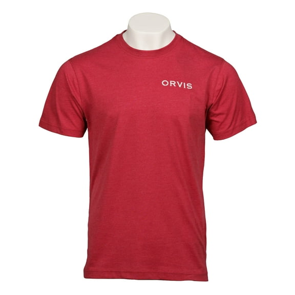 Orvis Shirt Men's Short Sleeve Graphic Tee (Scooter-Red, Medium)