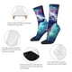 thumbnail image 4 of Balery Starry Multicolored Wolf Calcetas Largas con Estampado para Hombre y Mujer – Suaves y Transpirables, Talla Única (US 5-11), 4 of 6