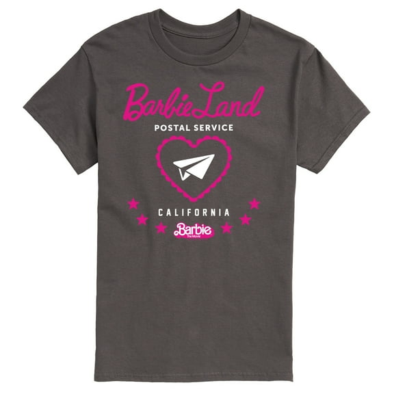 Barbie the Movie - Barbie Land Postal Service - Men's Short Sleeve Graphic T-Shirt