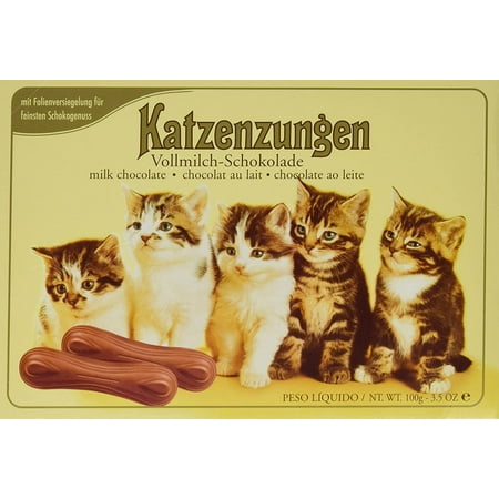 Sarotti Chocolate Cat Tongues  3.5 Ounce