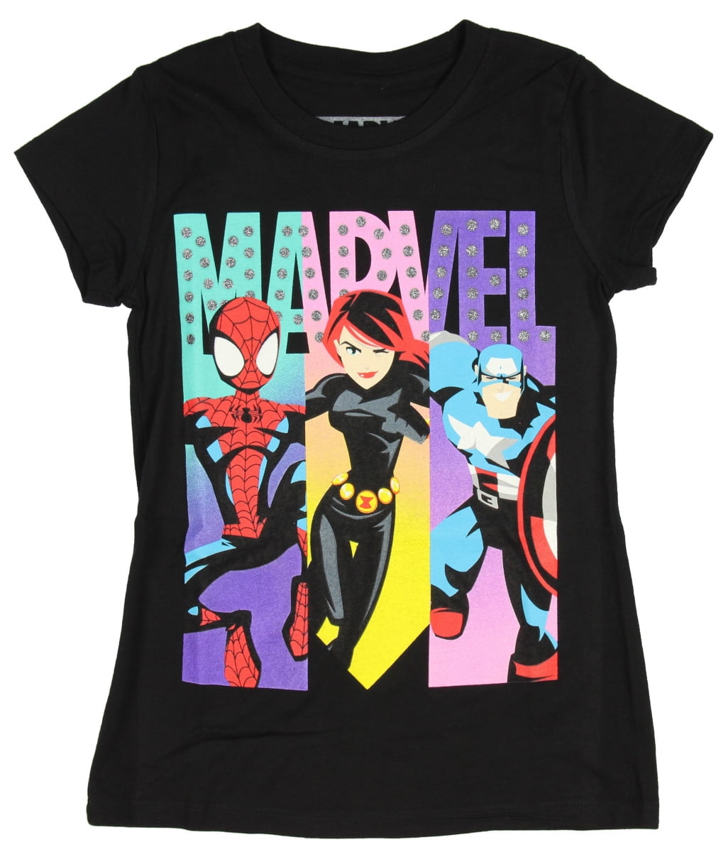 girls superhero t shirt