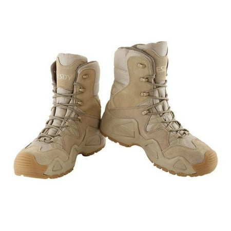Bota Militar Tactica Caza Trekking Outdoor Esdy Ocre Astr Lider.cl