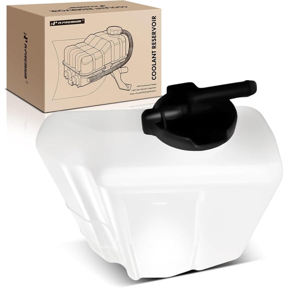A-Premium Engine Coolant Overflow Recovery Reservoir Tank [with Cap] Compatible with Suzuki Aerio 2002-2007, Esteem 1995-2002