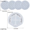 thumbnail image 3 of LQXZWJY Epoxy Résine Diy Nid d'Abeille sous-Verre Rond! Colle Goutte Diy Résine Nid Boîte de Rangement Ronde Colle Goutte Boîte de Rangement, 3 of 4
