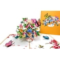 thumbnail image 1 of Flower Basket Pop Up Card - 3D Card, Birthday Pop Up Card, Spring Card, Nature Card, Mother's Day Pop Up Card, Card for Mom, Card for Wife, Pop Up Anniversary Card, 3D Greeting Card, 1 of 5