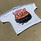 thumbnail image 4 of Camisetas con estampado de manga Y2K para mujer, ropa divertida Y2K, con la imagen de Screaming Goat, 4 of 5