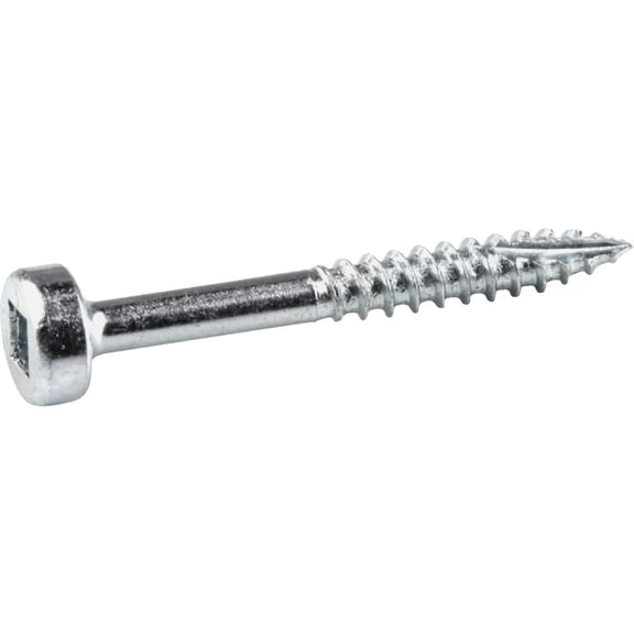 Kreg SPS-F125-100 Zinc Pocket Screws, 1-1/4 Inch #6 Fine Thread, Pan Head 100 Count
