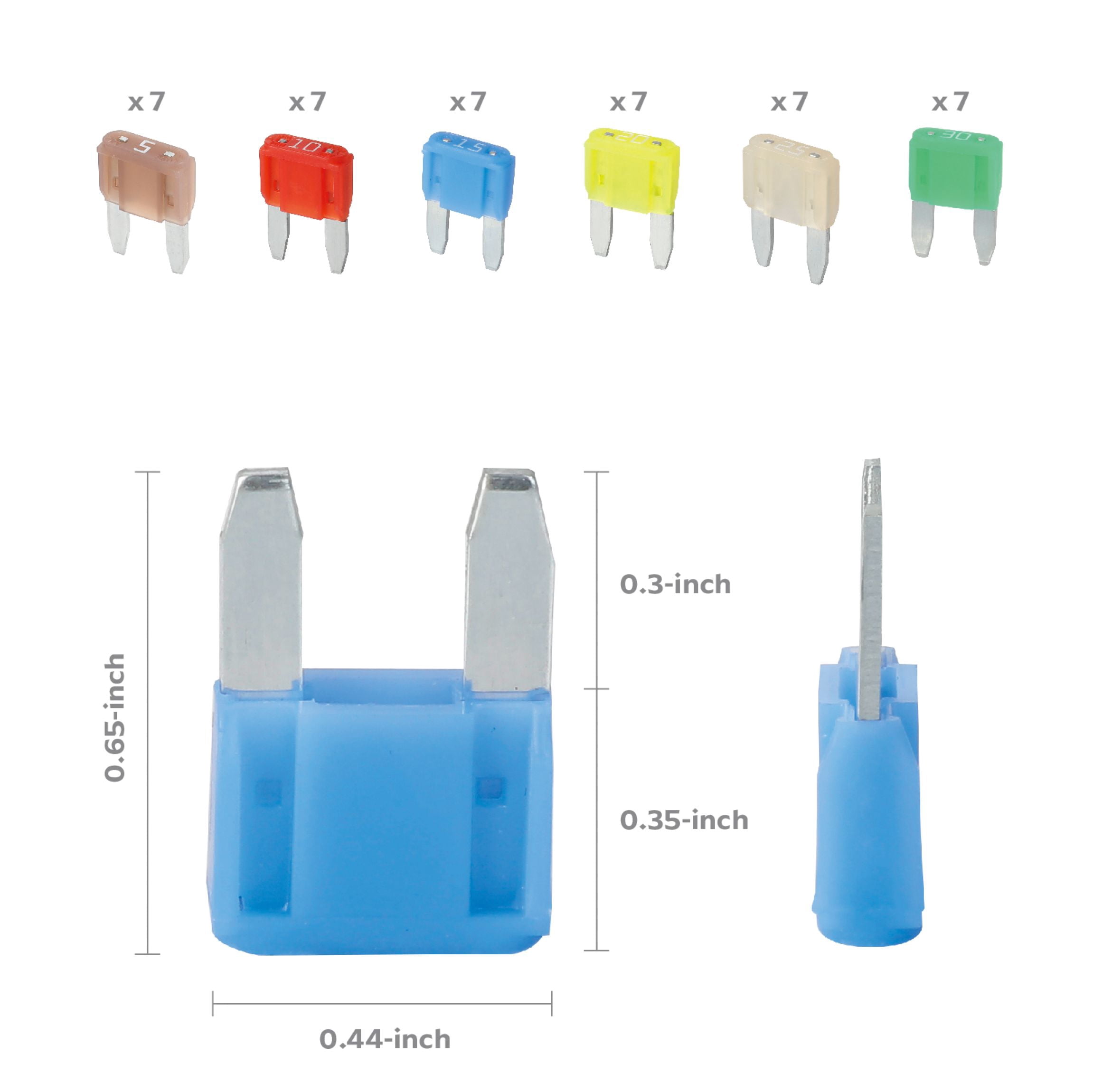 EverStart 43 Piece ATM Mini Fuse Kit