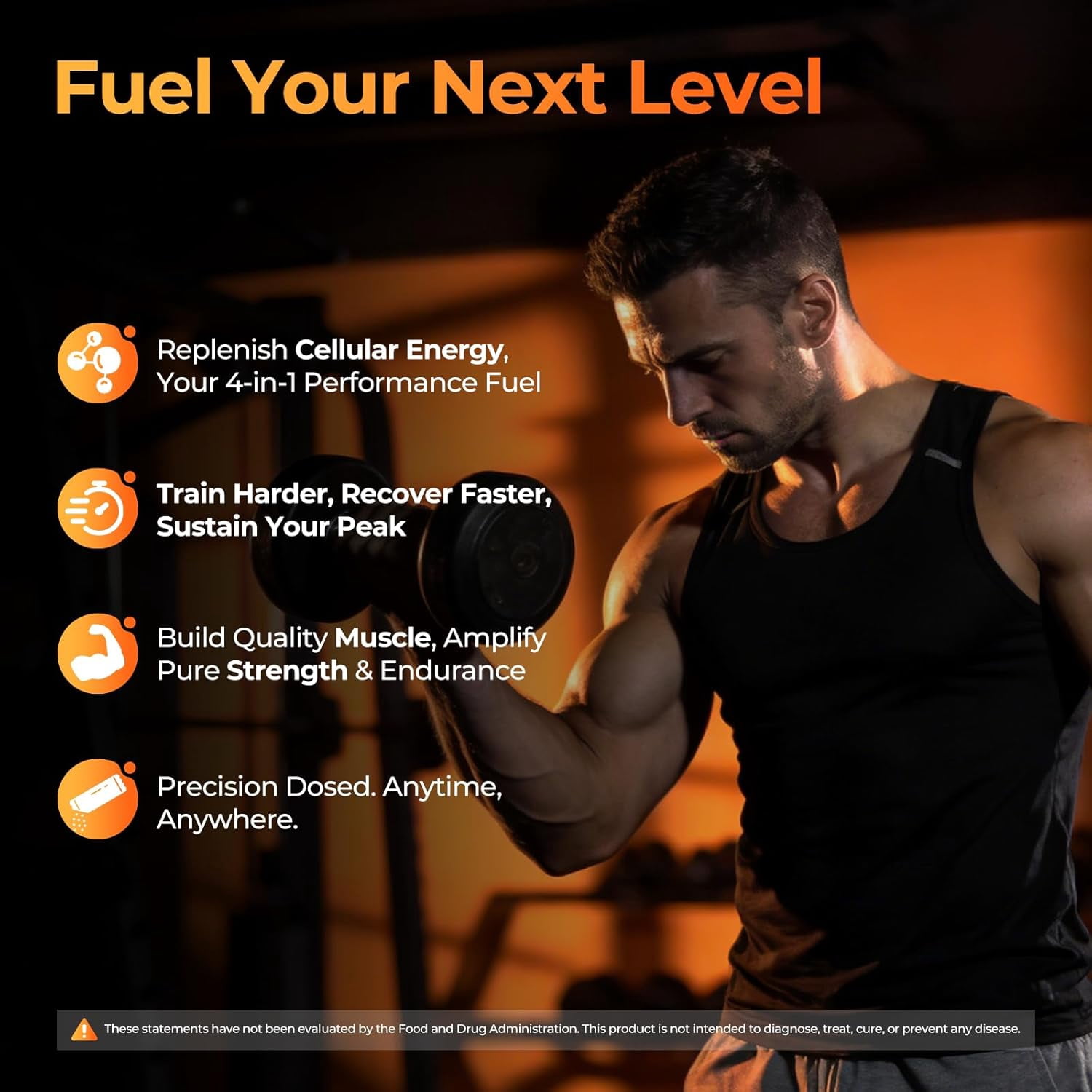 OxyEnergy OXY Quatine 4-in-1 Creatine Supplement, Advanced Creatine Matrix for Strength and Recovery Support, 30 Count