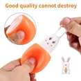 thumbnail image 4 of Oricraft Magic Carrot Rabbit Juguete para aliviar el estrés Conejo Sorpresa Taza de Zanahoria para aliviar la Ansiedad TDAH Exprime Las Sorpresas y cura las Emociones Juguete sensorial para el Autismo, 4 of 5