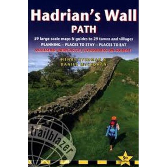 Pre-Owned Hadrian's Wall Path: 59 Large-Scale Walking Maps & Guides to 29 Towns & Villages - Planning, Places to Stay, Places to Eat - Wallsend (Newc (Paperback) 190586485X 9781905864850