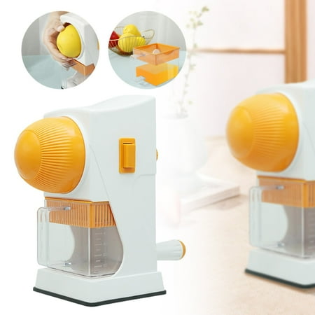 

Flash Deal! Manual Juicer Hand Crank Lemon Squeezer with 500Ml Storage Container Juicer Multifunctional Fruit Juicer for Home Kitchen Bar Restaurant 1*Hand-Crank Juicer Clearance!