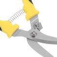 thumbnail image 3 of Raindrops Laborsaving Stainless Steel Metal Sheet Scissors with Safety Fastener and Antiskid Handle Yellow 1pc, 3 of 8