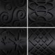 thumbnail image 3 of Paint and Dough Explorers - Set 2 - Set of 4 - Sturdy, Chunky Texture Rollers for Kids and DIY - Art Tools for Pottery, Posters and Dough, 3 of 5