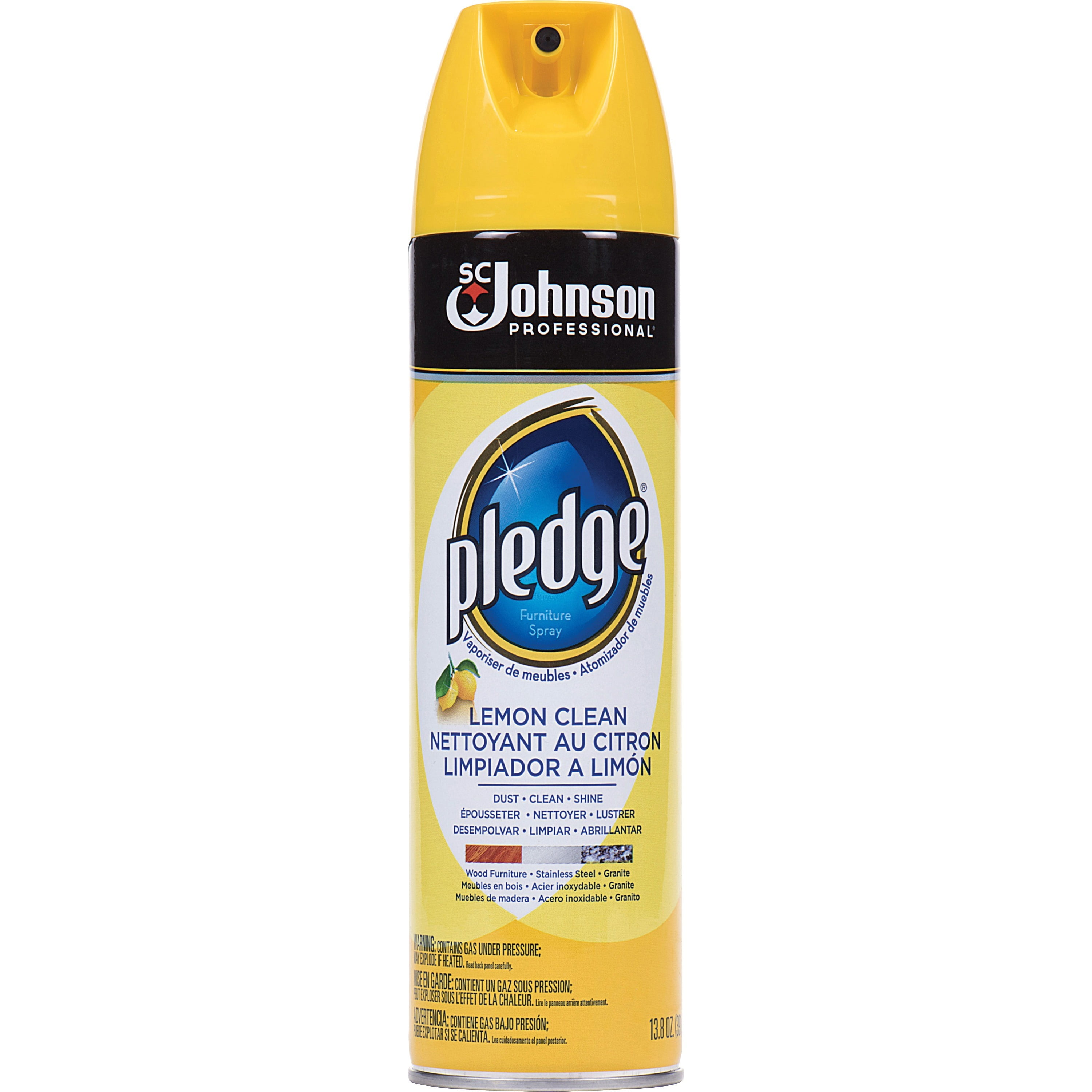 Pledge Lemon Clean Furniture Spray 13.8 oz
