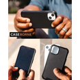 thumbnail image 5 of CaseBorne R Series Case for [iPhone 13] Aluminum Frame Aramid Fiber Kevlar Backplate - Black, 5 of 5
