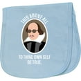 thumbnail image 2 of Inktastic To Thine Own Self Be True Shakespeare Baby Burp Cloth, 2 of 3