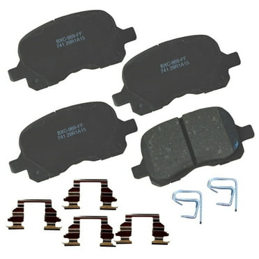 Disc Brake Pad Set Fits select: 1998-2002 TOYOTA COROLLA, 1998-2002 CHEVROLET GEO PRIZM