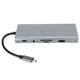 thumbnail image 2 of Hub USB C Bling Bling 11 en 1 PD Charge 5 Gbps USB 3.0 4K 30 Hz HD VGA, 2 of 12