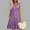 Purple, variant on Tdoqot Summer Dresses for Women 2025- Casual Sleeveless V-Neck Loose Fit Sundress Midi Dress with Pockets White Size XL