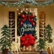 thumbnail image 3 of Decoraciones navideñas, adornos navideños, regalos de Navidad. Funda para puerta navideña de 89 x 180 cm (35 x 71 pulgadas) - Decoración navideña para puerta y pared - Decoración para fiestas y festiv, 3 of 5