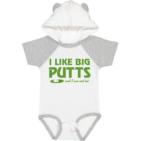 

Inktastic I Like Big Putts Gift Baby Boy or Baby Girl Bodysuit