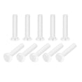thumbnail image 1 of Unique Bargains M2x10mm Plastic Phillips Machine Screws, PC Flat Head Machine Bolts 25 Pack, 1 of 4