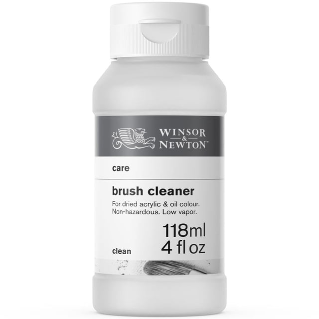 Limpiador y restaurador de cepillos Winsor & Newton, botella de 120 ml