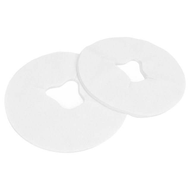 Face Covers For Massage Massage Face Ccover Massage Table Face Cover Massage Headrest Covers 100Pcs Disposable Face Covers For Massage Soft Breathable Comfortable Skin Friendly