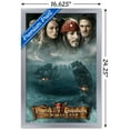 thumbnail image 3 of Disney Pirates of the Caribbean: At World's End - DVD One Sheet Wall Poster, 14.725" x 22.375", Framed, 3 of 6