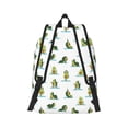 thumbnail image 3 of Daiia Cute Avocado Yoga Vintage Canvas Backpack for Men and Women ,Hiking Backpack,Travel Laptop Bag for School,Large Capacity Backpack, 3 of 8