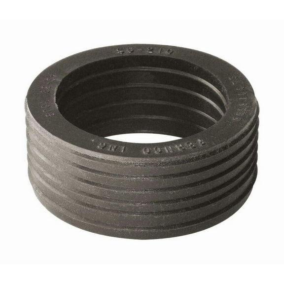 Fernco Schedule 40 2 In. Hub X 2 In. Dia. Hub Flexible Pvc Drain Connector