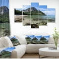 thumbnail image 1 of Koh Mook Coast Line - Art Mural Moderne sur Toile, 1 of 3