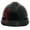 Canadian Flag Black, variant on MSA V-Gard Cap Style WHITE Shell Canadian Flag Hard Hats - One Touch Suspension