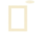 thumbnail image 2 of Tan Acid Free 24x36 Picture Frame Mats with White Core Bevel Cut for 20x30 Pictures - Fits 24x36, 2 of 3