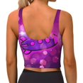 thumbnail image 3 of Lsque Geometry Dash Printed Women'S Sports Bra, Compression, Moisture Wicking, High-Impact Sports Bra For Women,Supportive sports bra-Small, 3 of 9